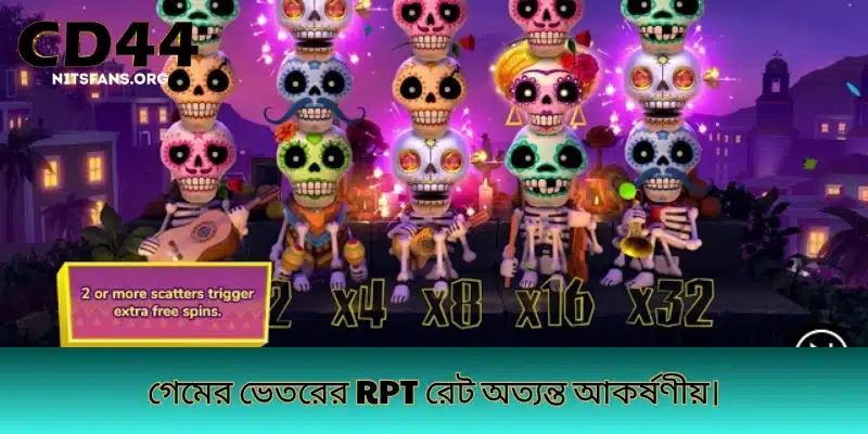গেমের ভেতরের RPT রেট অত্যন্ত আকর্ষণীয়।