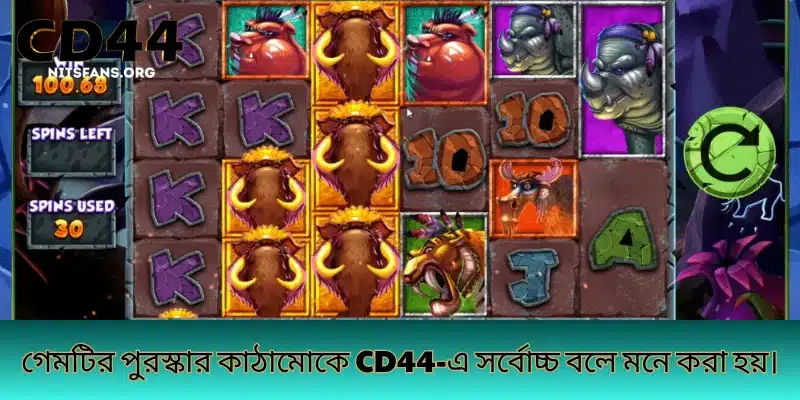 গেমটির পুরস্কার কাঠামোকে CD44-এ সর্বোচ্চ বলে মনে করা হয়।